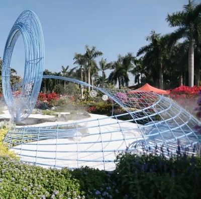 肥宅福利！蓮花山花展人潮堪比春運？VR看展帶你輕松漫步景觀藝術